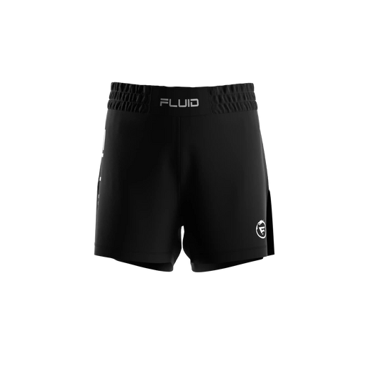 KIDS - Fluid MMA/Grappling Kids Shorts - Black