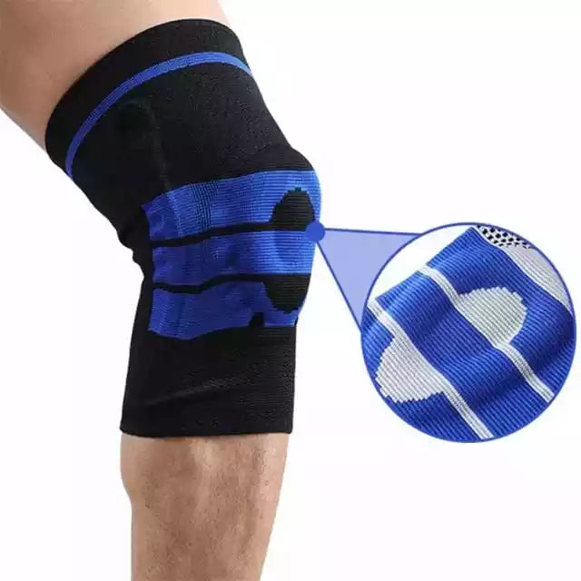 Knee Brace Support with Silicone Gel Pad