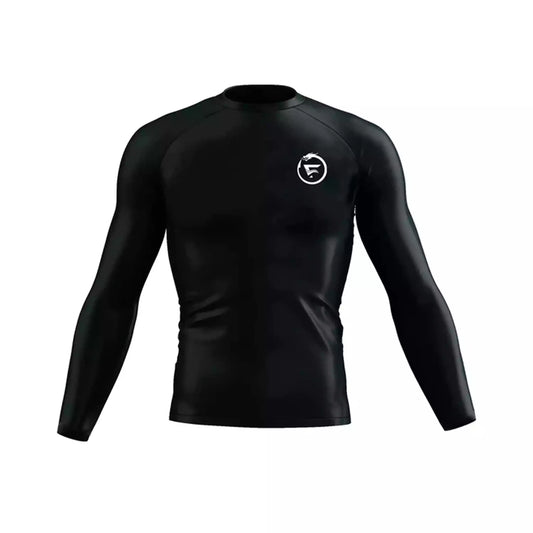 Fluid Rashguard Long Sleeve - Black