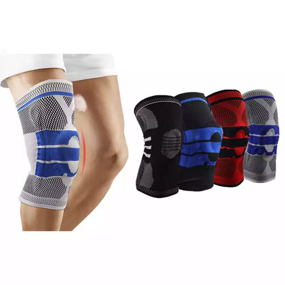 Knee Brace Support with Silicone Gel Pad