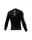 Fluid Rashguard Long Sleeve - Black