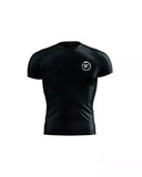 Fluid Rashguard Short Sleeve - Black