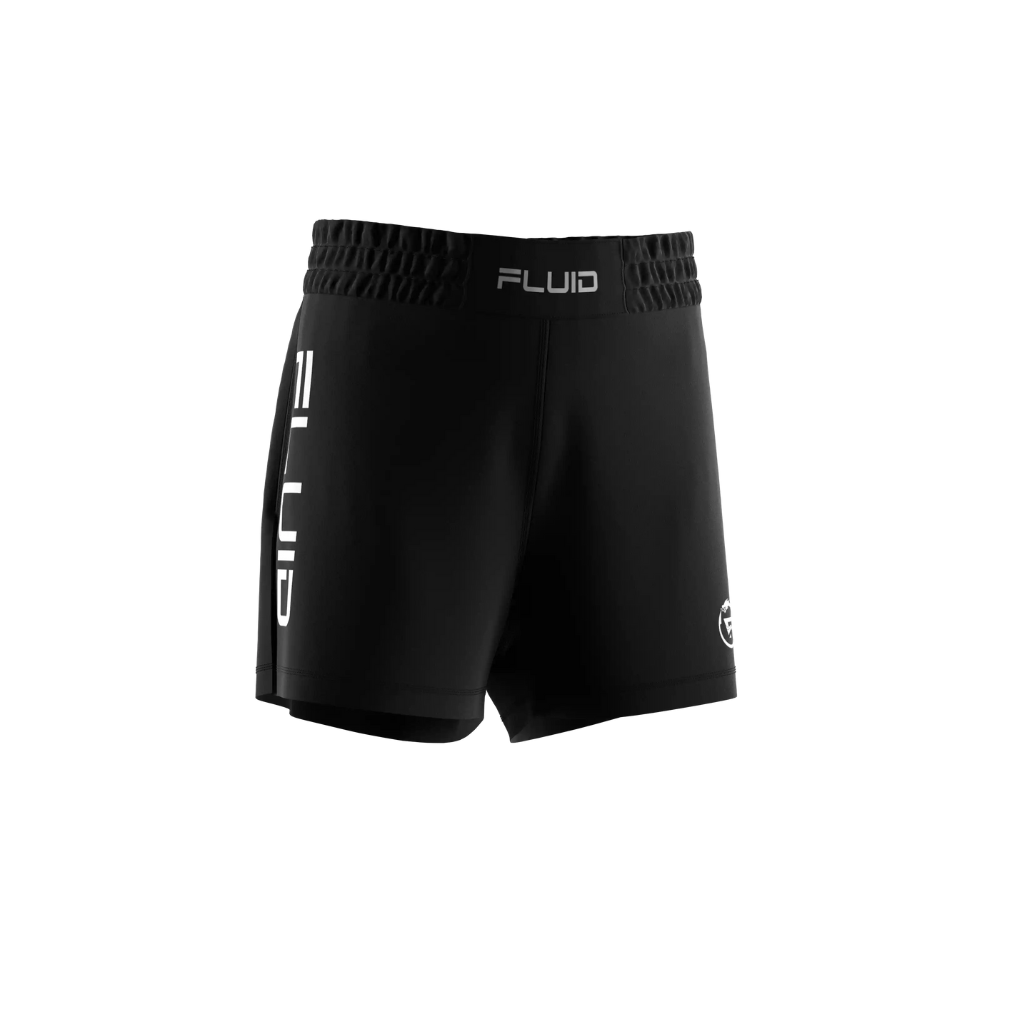 KIDS - Fluid MMA/Grappling Kids Shorts - Black