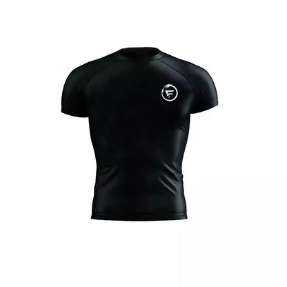 Fluid Rashguard Short Sleeve - Black